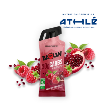Baouw Gel Energie Bio Framboise/Grenade