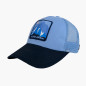 BV Sport Casquette Trucker "Summit" Alpes Bleu