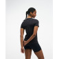 Hoka Everyrun Short Sleeve Femme Black