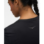 Hoka Everyrun Short Sleeve Femme Black