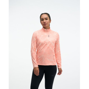 Hoka Skyform Half Zip Clf Prt Femme Sunstone Print