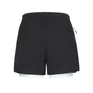 Rukka Short Makela Print Femme Noir/Bleu Glace