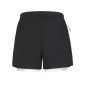 Rukka Short Makela Print Femme Noir/Bleu Glace
