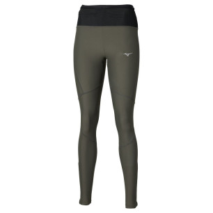 Mizuno Multi Pocket Collant Long Femme Forest Night