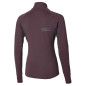 Mizuno Active Warmalite Demi-Zip Manches Longues Femme Raisin