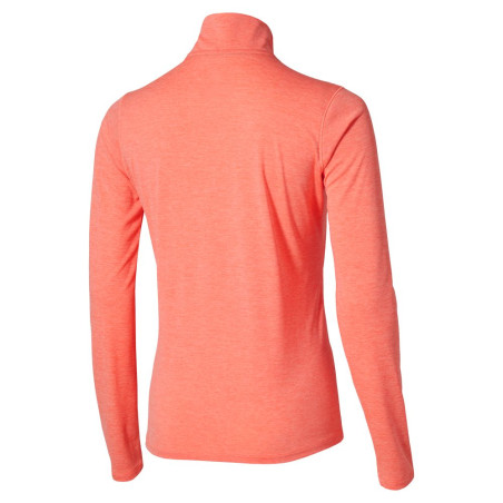 Mizuno Core Impulse T-Shirt Demi-Zip Manches Longues Femme Desert Flower
