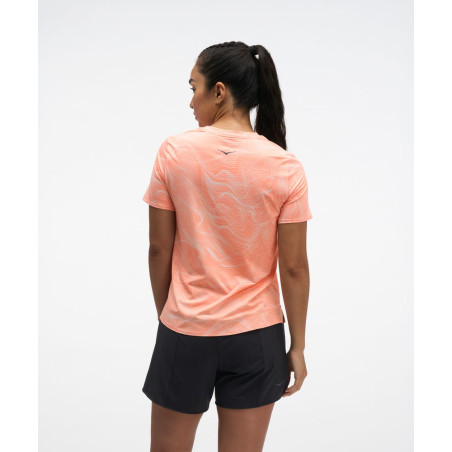 Hoka Everyrun SS Clf Prt Femme Sunstone Print