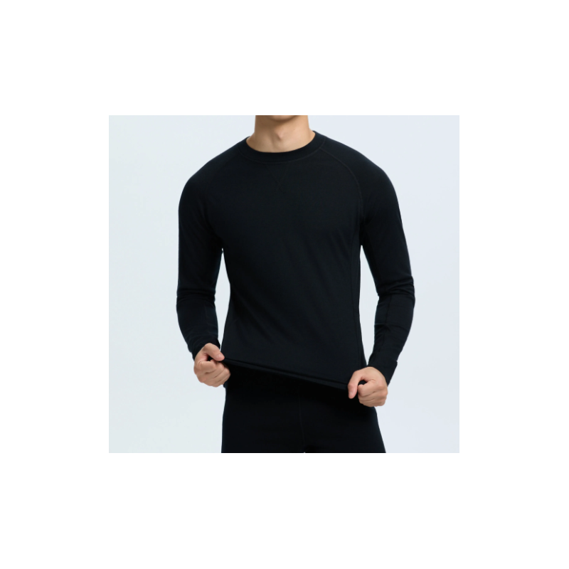 Rukka T-Shirt Manches Longues Tapio Homme Noir