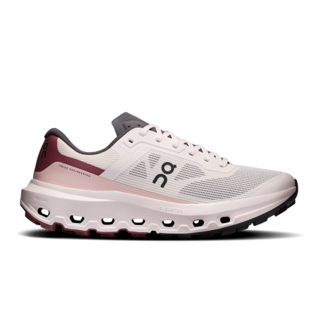 On Running Cloudvista 3 Femme Oyster/Barberry
