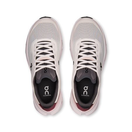 On Running Cloudvista 3 Femme Oyster/Barberry