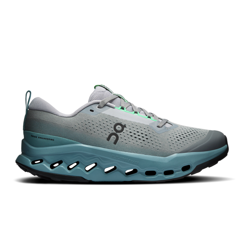 On Running Cloudsurfer Trail 2 Homme Platinum/Tide