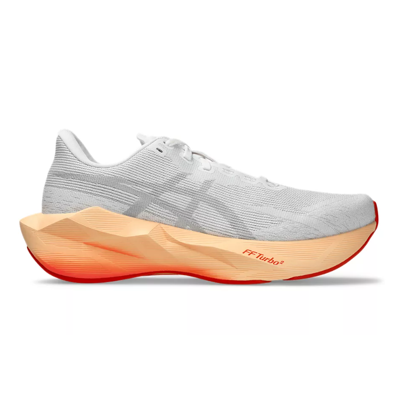 Asics Novablast 6 Femme White/Vivid Coral