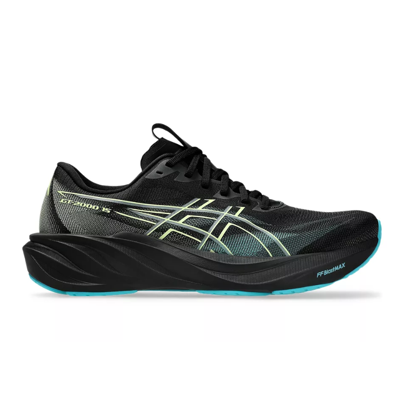 Asics GT-2000 15 Homme Black/Energy Aqua Asics GT-2000 15 Homme Black/Energy Aqua