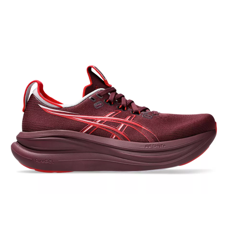 Asics Gel-Nimbus 28 Femme Beniimo Purple/Speed Red