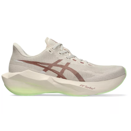 Asics Novablast 6 Femme Rose Dust/Illuminate Yellow