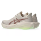 Asics Novablast 6 Femme Rose Dust/Illuminate Yellow