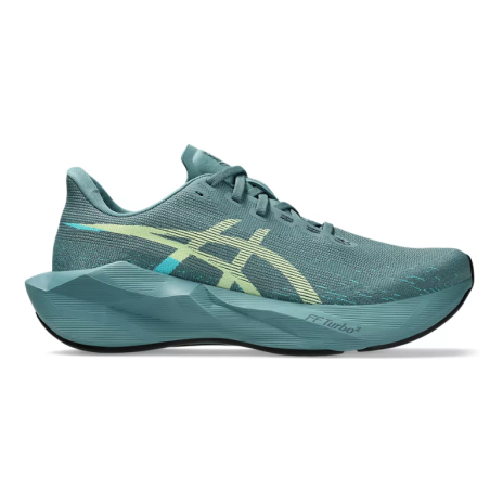 Asics Novablast 6 Homme Foggy Teal/Illuminate Yellow