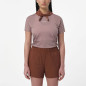 Salomon Sense Aero SS Tee GFX Femme Antler/Chocolate Fondant