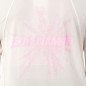 Salomon Shakeout Core LS Tee GFX Femme Whisper White/Pink Frostinf