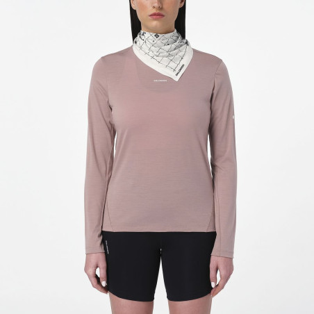 Salomon Sense Merino LS Tee Femme Antler
