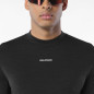 Salomon Sense Merino LS Tee Homme Deep Black