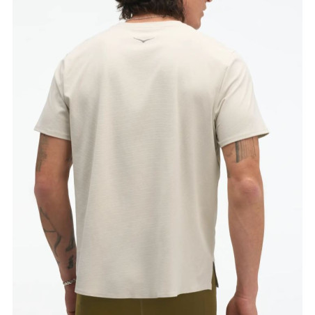 Hoka Everyrun Short Sleeve Homme River Rock Grey