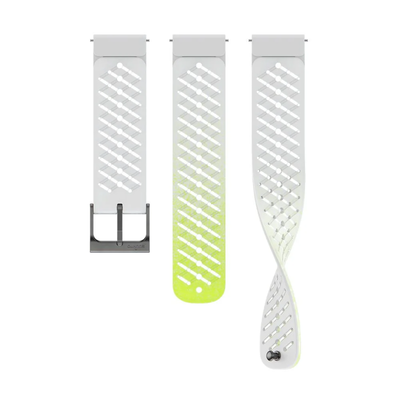 Suunto Bracelet 22mm Athletic 5 Silicone Canary White