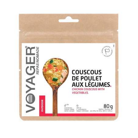 Voyager Couscous De Poulet Aux Légumes 80g