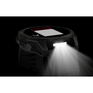 Garmin Fenix 9 51mm Titane avec revêtement Carbon Gray DLC et bracelet en silicone noir