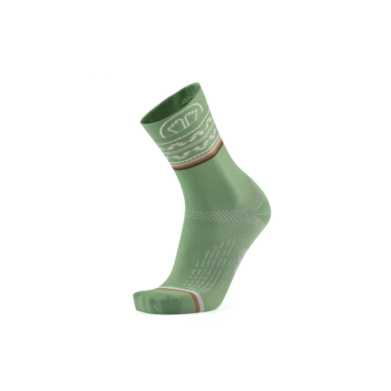 Sidas Chaussette Run Spirit Vert/Beige