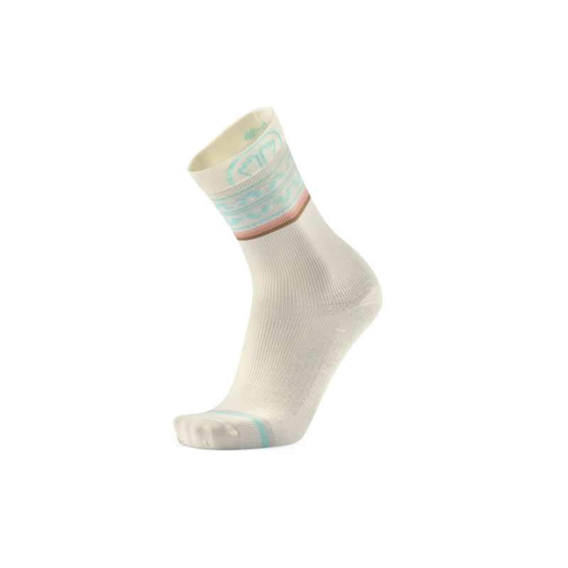Sidas Chaussette Run Spirit Blanc/Turquoise