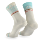 Sidas Chaussette Run Spirit Blanc/Turquoise
