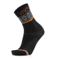 Sidas Chaussette Run Spirit Noir/Orange