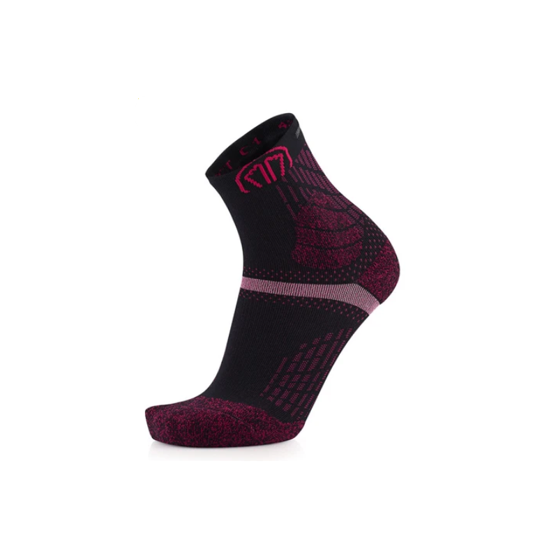 Sidas Chaussette Trail Protect Noir/Rose