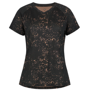 Rukka T-Shirt Muuko Print Femme Chocolat