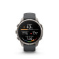Garmin Fénix 9 Pro – inReach, 47mm Titanium, Bracelet Silicone Graphite/Noir Garmin Fénix 9 Pro – inReach, 47mm Titanium, Bracelet Silicone Graphite/Noir