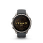 Garmin Fénix 9 Pro – inReach, 47mm Titanium, Bracelet Silicone Graphite/Noir Garmin Fénix 9 Pro – inReach, 47mm Titanium, Bracelet Silicone Graphite/Noir