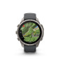 Garmin Fénix 9 Pro – inReach, 47mm Titanium, Bracelet Silicone Graphite/Noir Garmin Fénix 9 Pro – inReach, 47mm Titanium, Bracelet Silicone Graphite/Noir