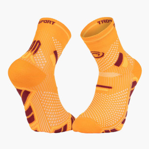 BV Sport Socquette Trail Ultra.2 Mid Orange/Bordeaux