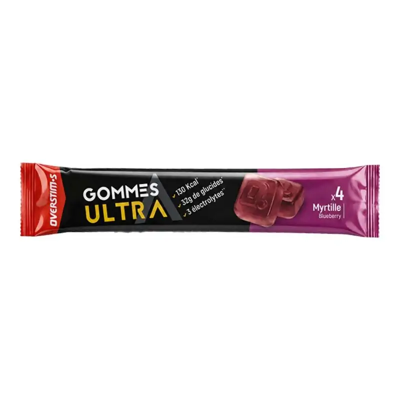 Overstim's Gommes Ultra Myrtille