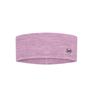 Buff LW Merino Wool Headband Solid Pansy
