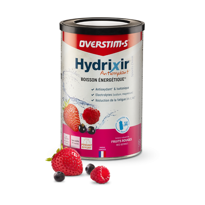 Overstim's Hydrixir Antioxydant Fruit rouge