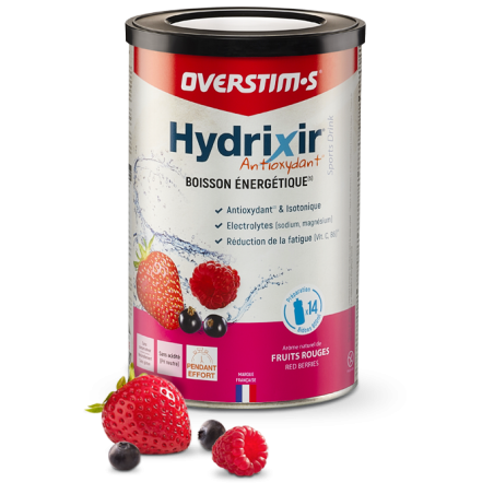 Overstim's Hydrixir Antioxydant Fruit rouge