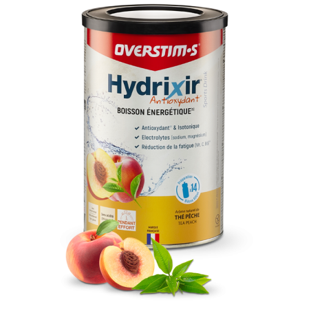 Overstim's Hydrixir Antioxydant Thé Pêche