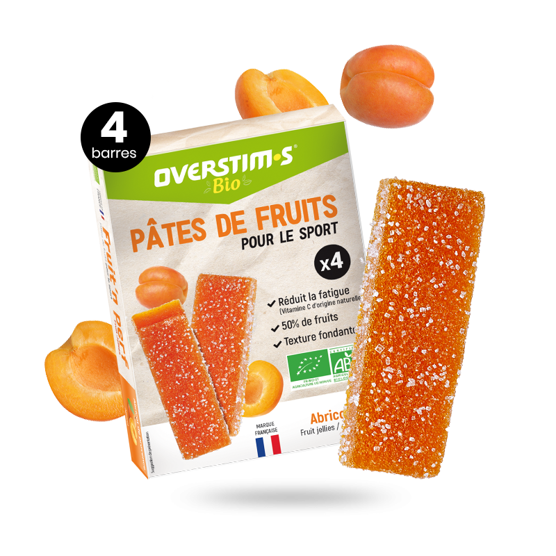 Overstim's Pâtes De Fruits Bio Abricot