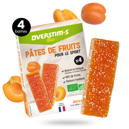 Overstim's Pâtes De Fruits Bio Abricot