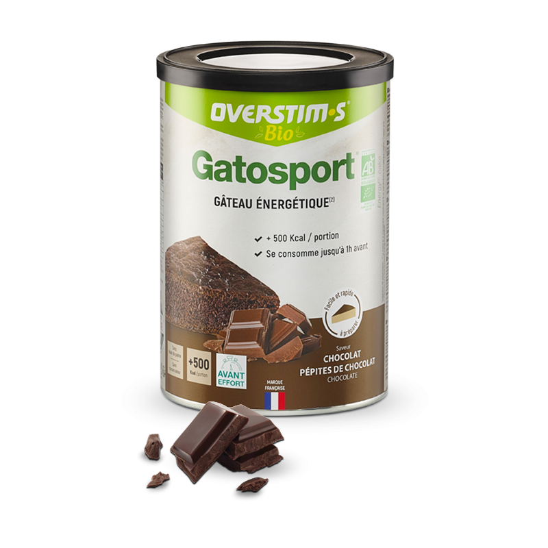 Overstim's Gatosport Bio Chocolat-Pépites de Chocolat