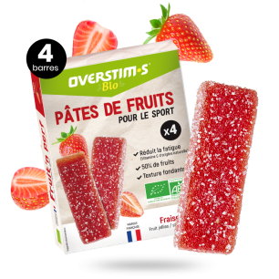 Overstim's Pâtes De Fruits Bio Fraise
