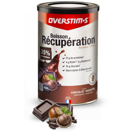 Overstim's Boisson de Récupération Chocolat Noisette