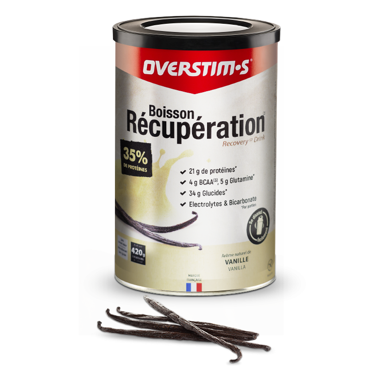 Overstim's Boisson de Récupération Vanille